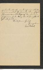 Nachlass Franz Steindachner, Brief von Emil Riebeck an Franz Steindachner (06.02.1885), Inv.Nr. 418.01, Seite 3